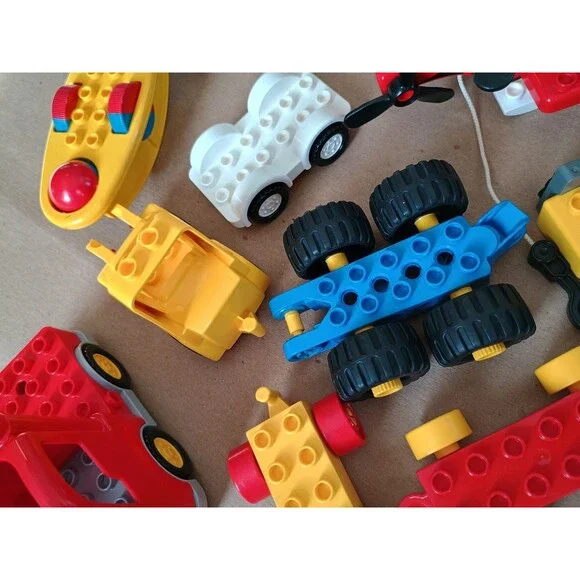 Lego Duplo Vehicle Lot Planes Cars Fire Pixar Bat Mobile - Picture 5 of 5